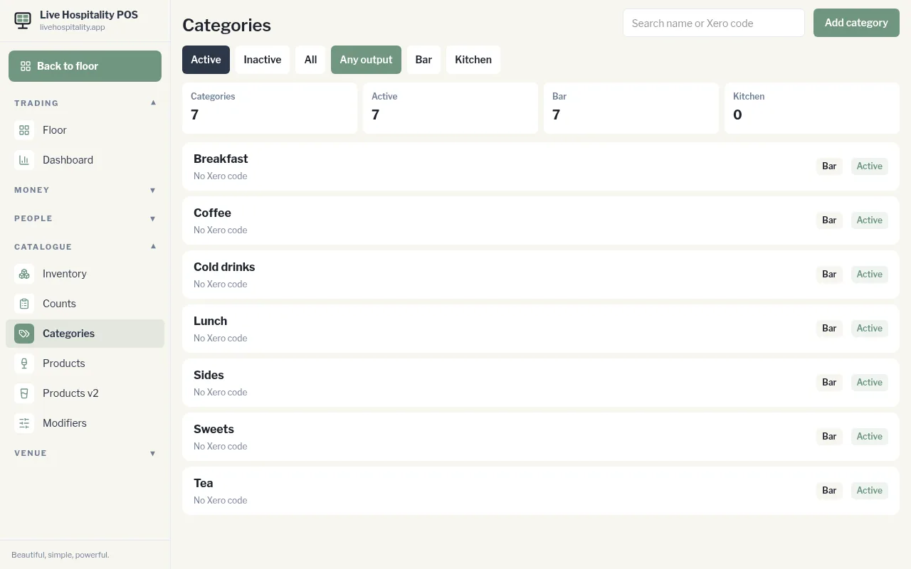 Categories